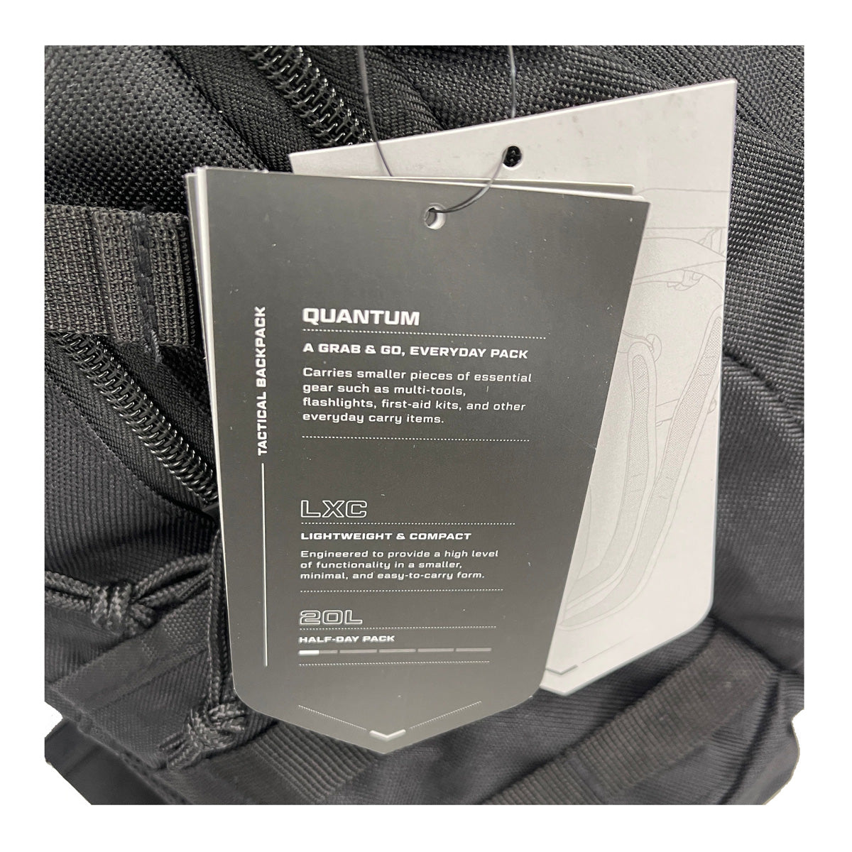 Bison Quantum Backpack 20L - Choose From 3 Colors - New