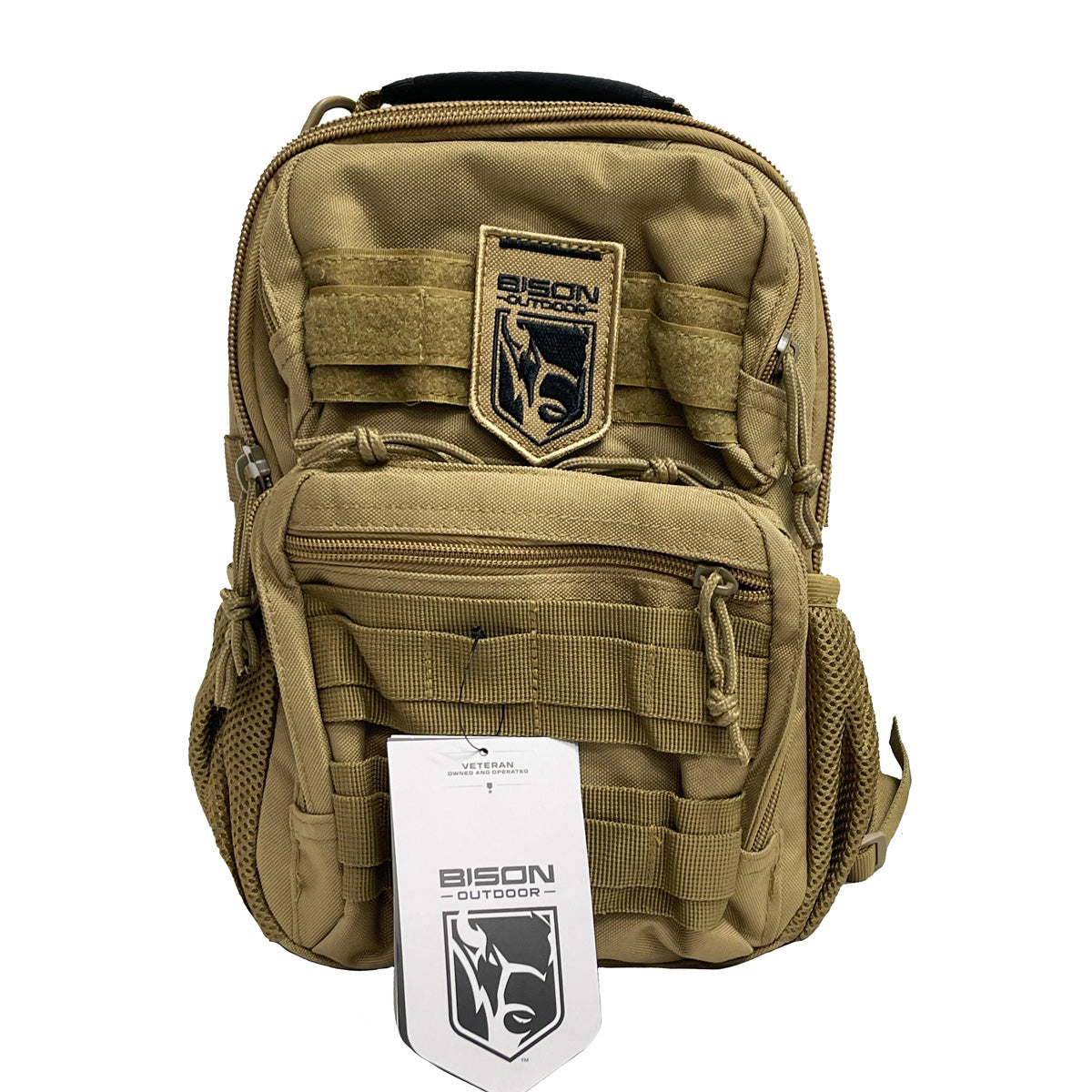 Bison Saint Backpack 9L - Choose From 3 Colors - Tan - New