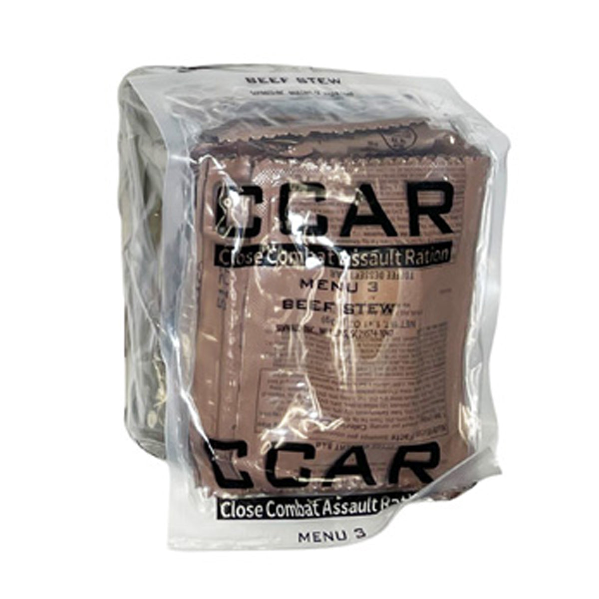 Close Combat Rations Close Combat Assault Ration (CCAR) - Single Meals | Ammo Can Man