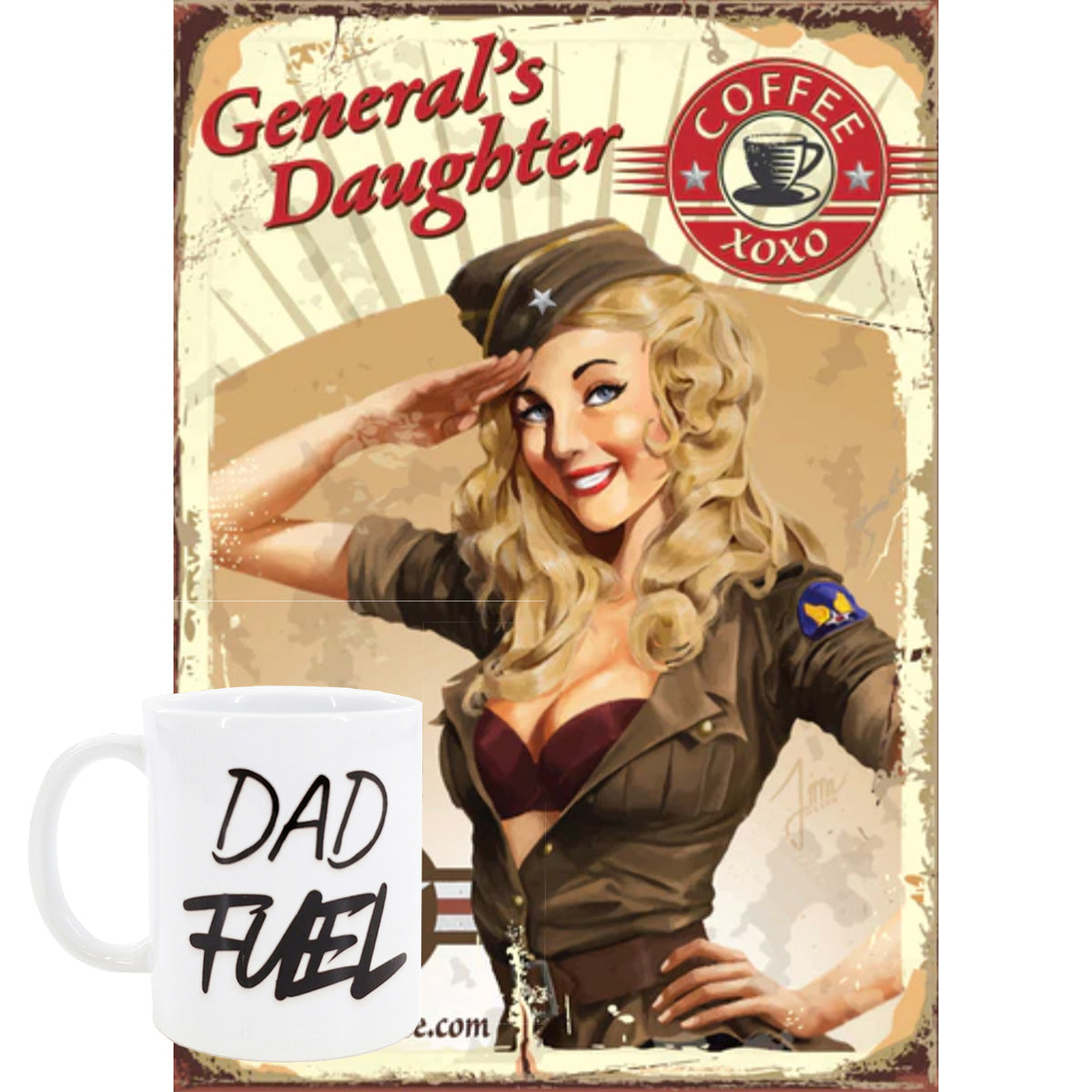 Combo OLD ARMY - Coffee. This brand pays tribute to historic military