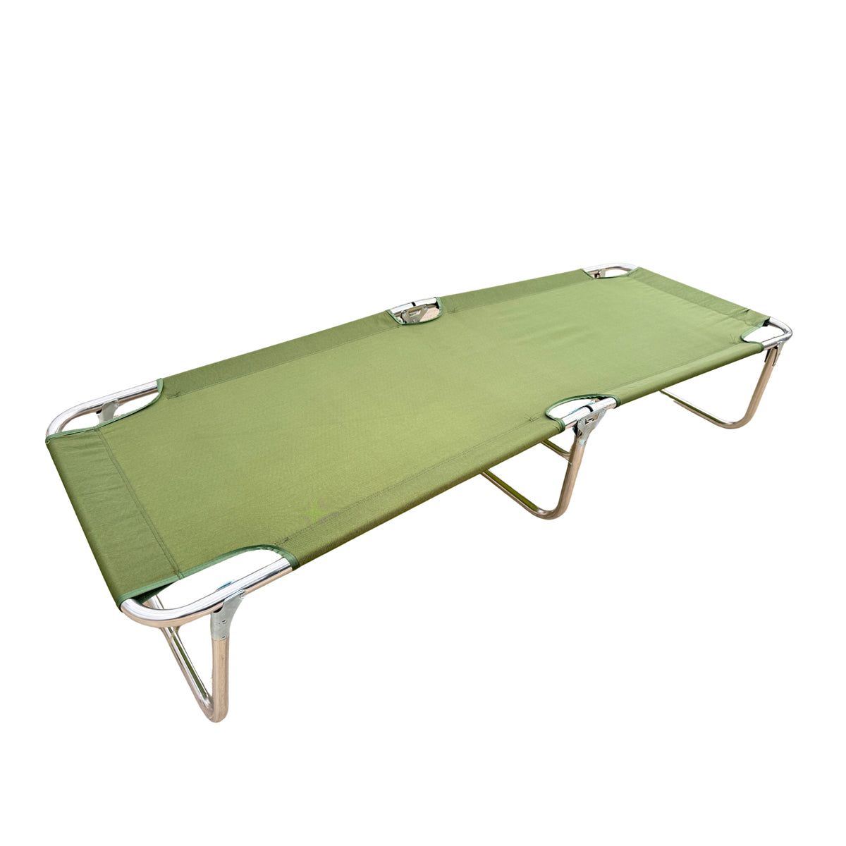 USGI Military Folding Cot. Heavy duty cotton or nylon duck fabric