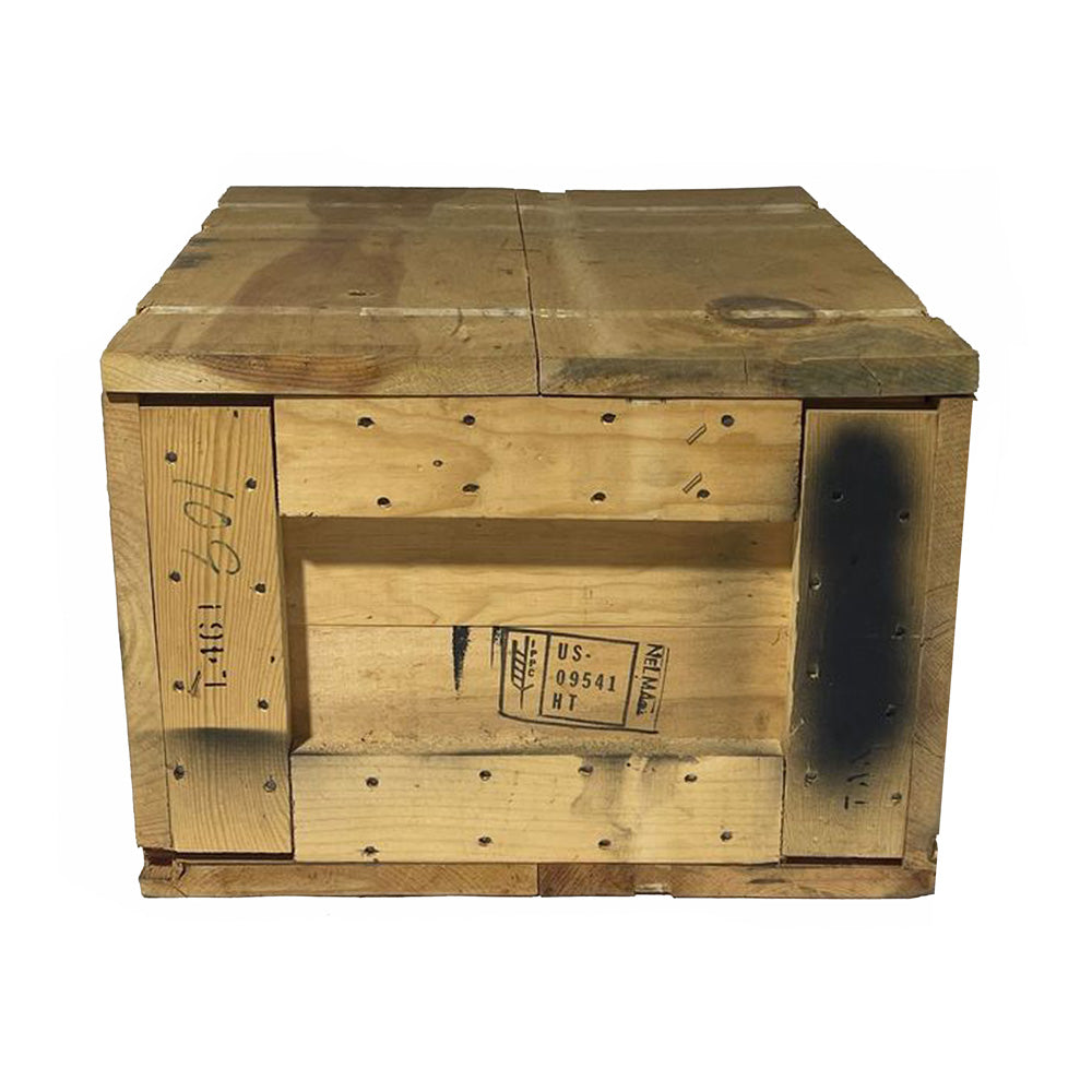 Wooden Artillery Crate 19x17x12 Side