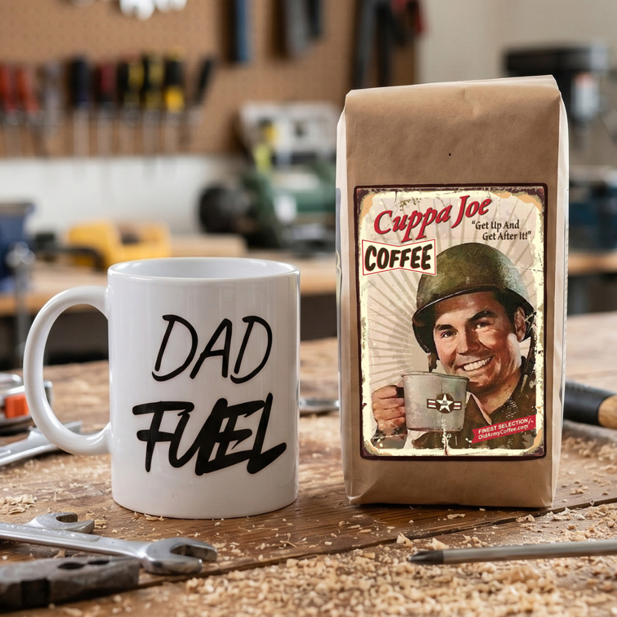Combo OLD ARMY - Coffee tribute to historic military