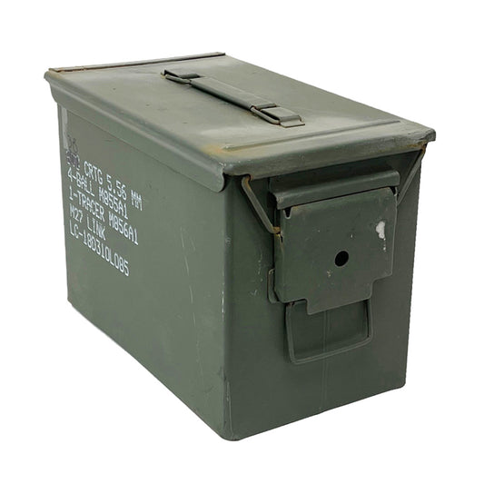 Fat 50 Cal Ammo Cans Used Grade 2 - Options 1 - 24 Packs