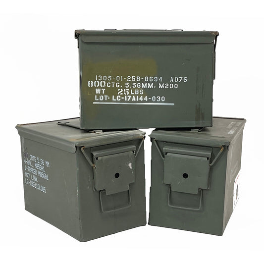 Fat 50 Ammo Can 3 Pack