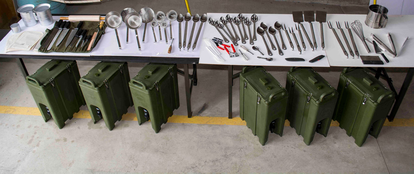 Field Kitchen, Trailer-Mounted (M1948 or M1937 styles) - New