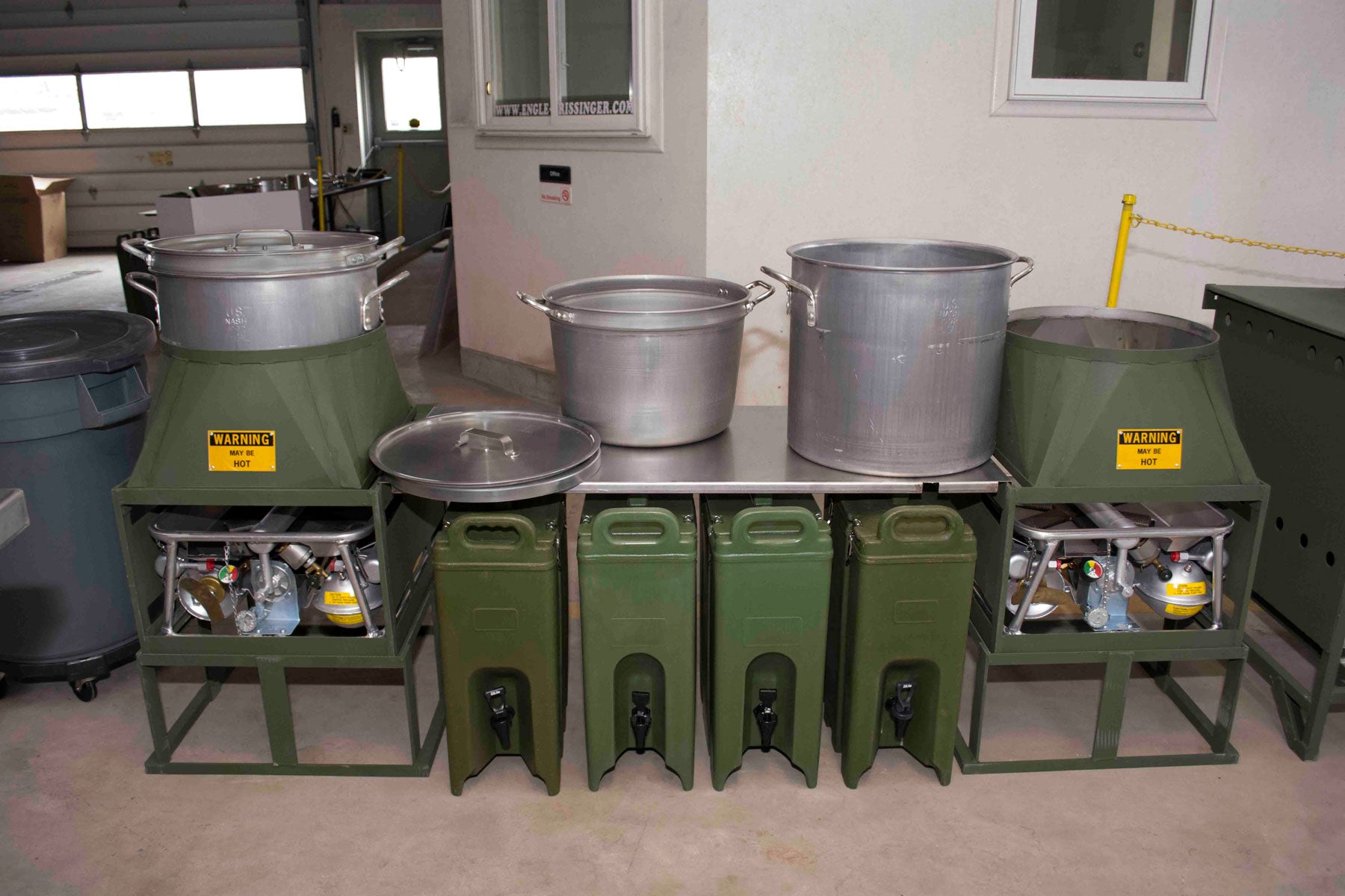 Field Kitchen, Trailer-Mounted (M1948 or M1937 styles) - New