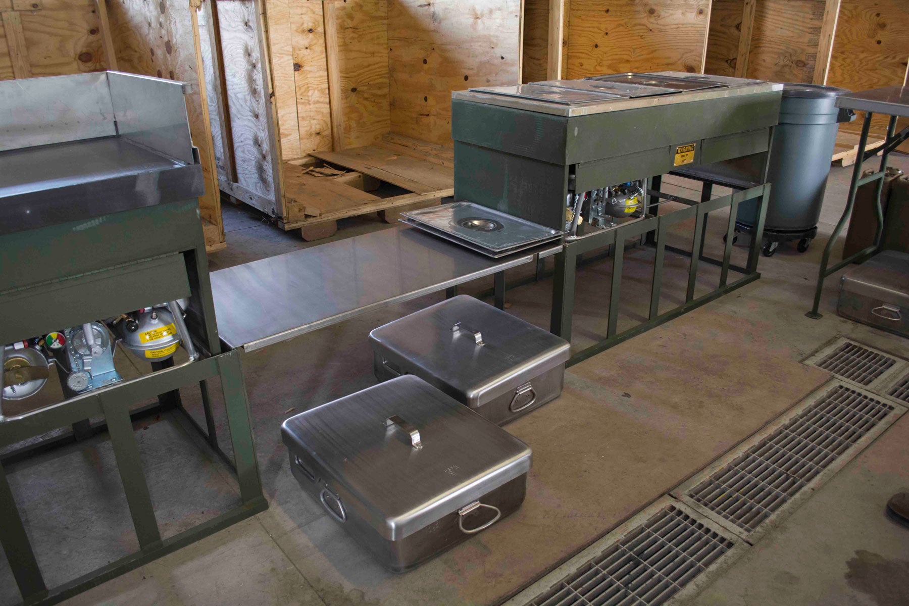 Field Kitchen, Trailer-Mounted (M1948 or M1937 styles) - New