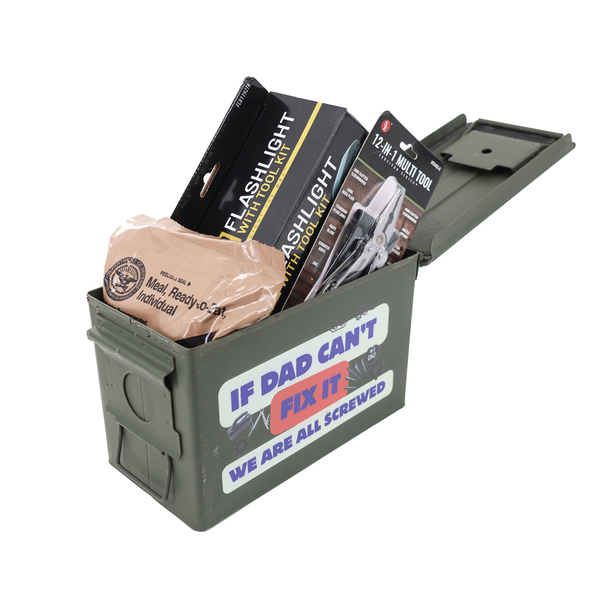 UV Printed Fathers Day Ammo Can