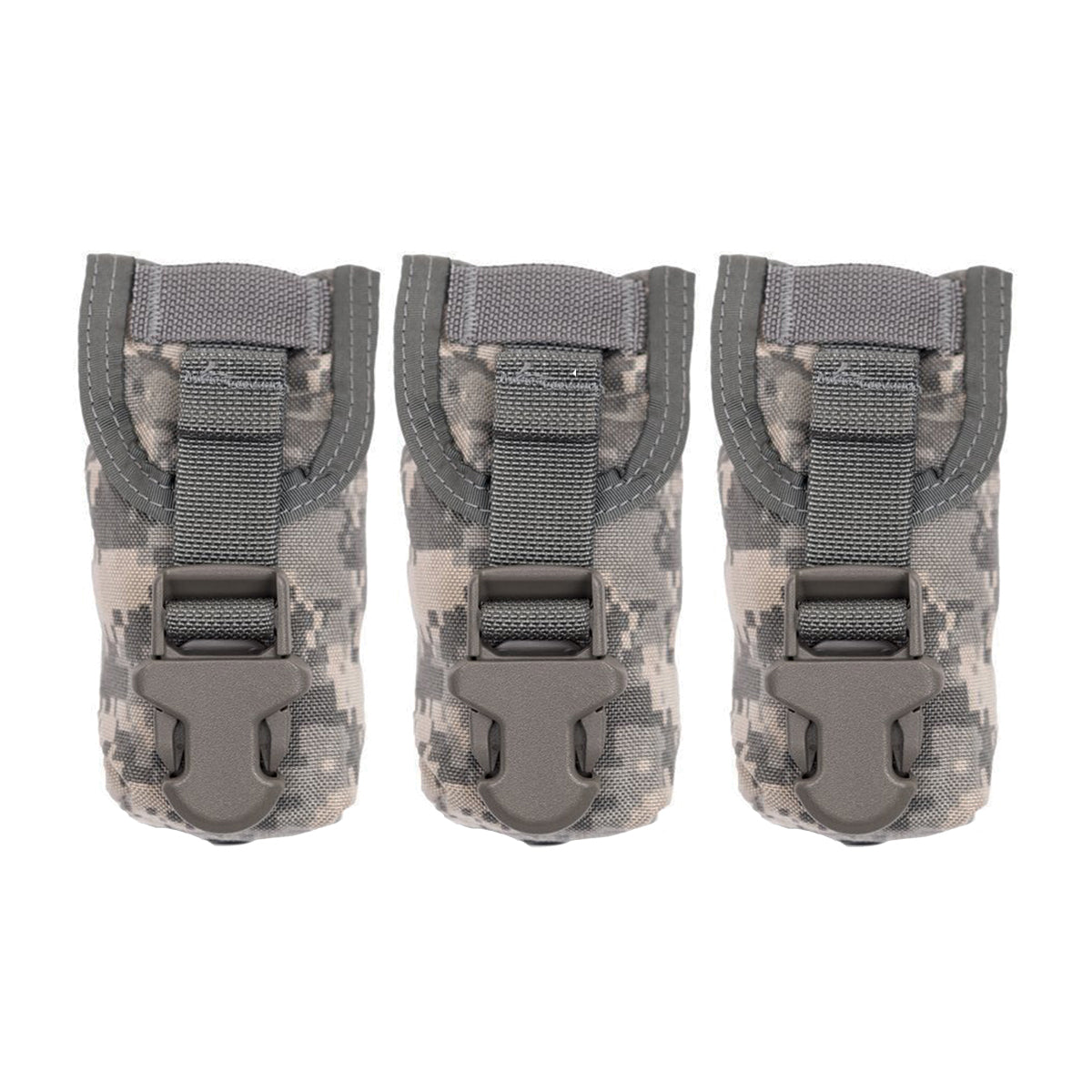 USGI Military MOLLE II Flash Bang Grenade Pouch ACU - 1 or 3 Pack Option