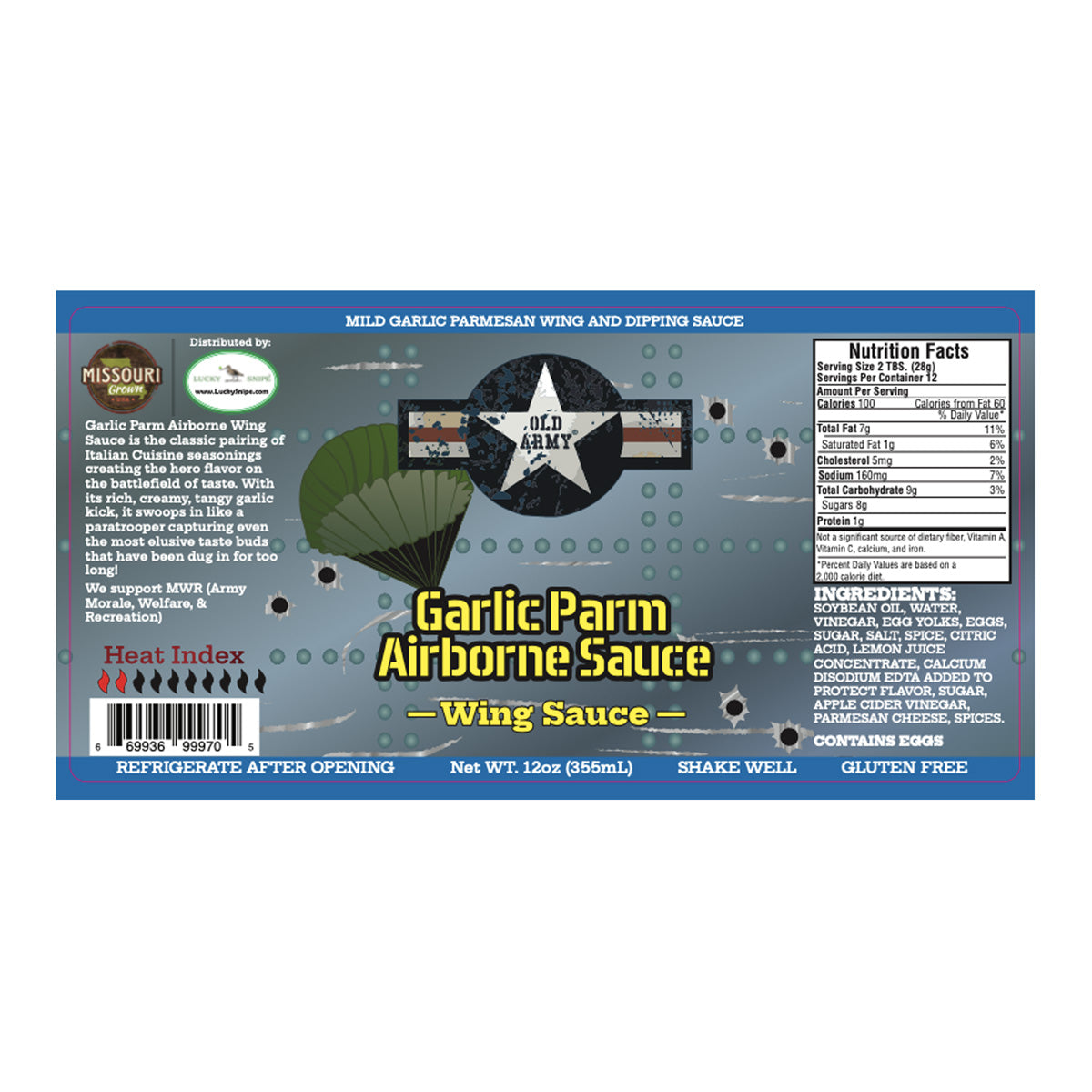 OLD ARMY - BBQ Sauce • Hot Sauce • Wing Sauce - Options!