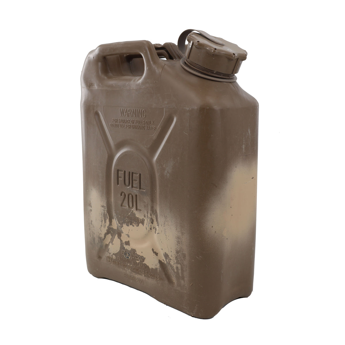 Gas Can U.S. Military Surplus 20 Liter - New Color: Brown