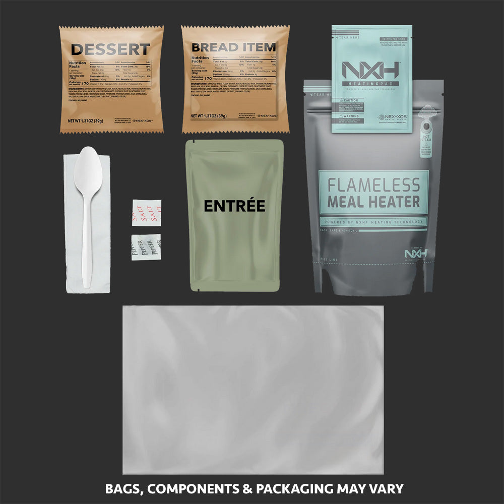 MRE Giant Meals Ready to Eat Case of 12