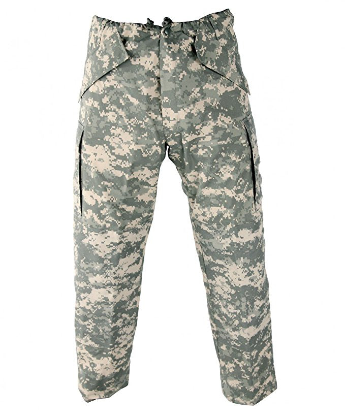 Military Surplus Trousers, ECWCS, ACU Digital Gen II, Large, Long - New