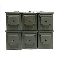 50 Cal Ammo Cans Used Grade 1 US Military Surplus M2A1 - Pack Options 1 - 24