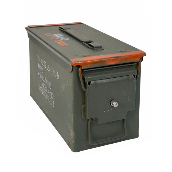 Metall Box Tall 50 Cal Ammo Can Grade 2 US Military Surplus - 24 Pack Munitionskoffer Abschließbar