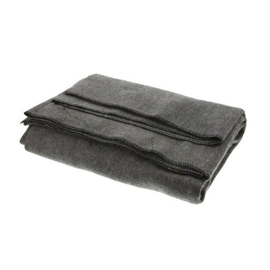Disaster Relief Wool Blanket 60” x 80” - Gray