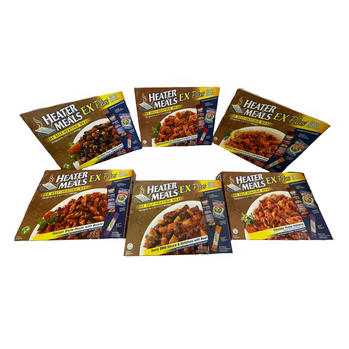 HeaterMeals - Ex Plus - 6 meals 