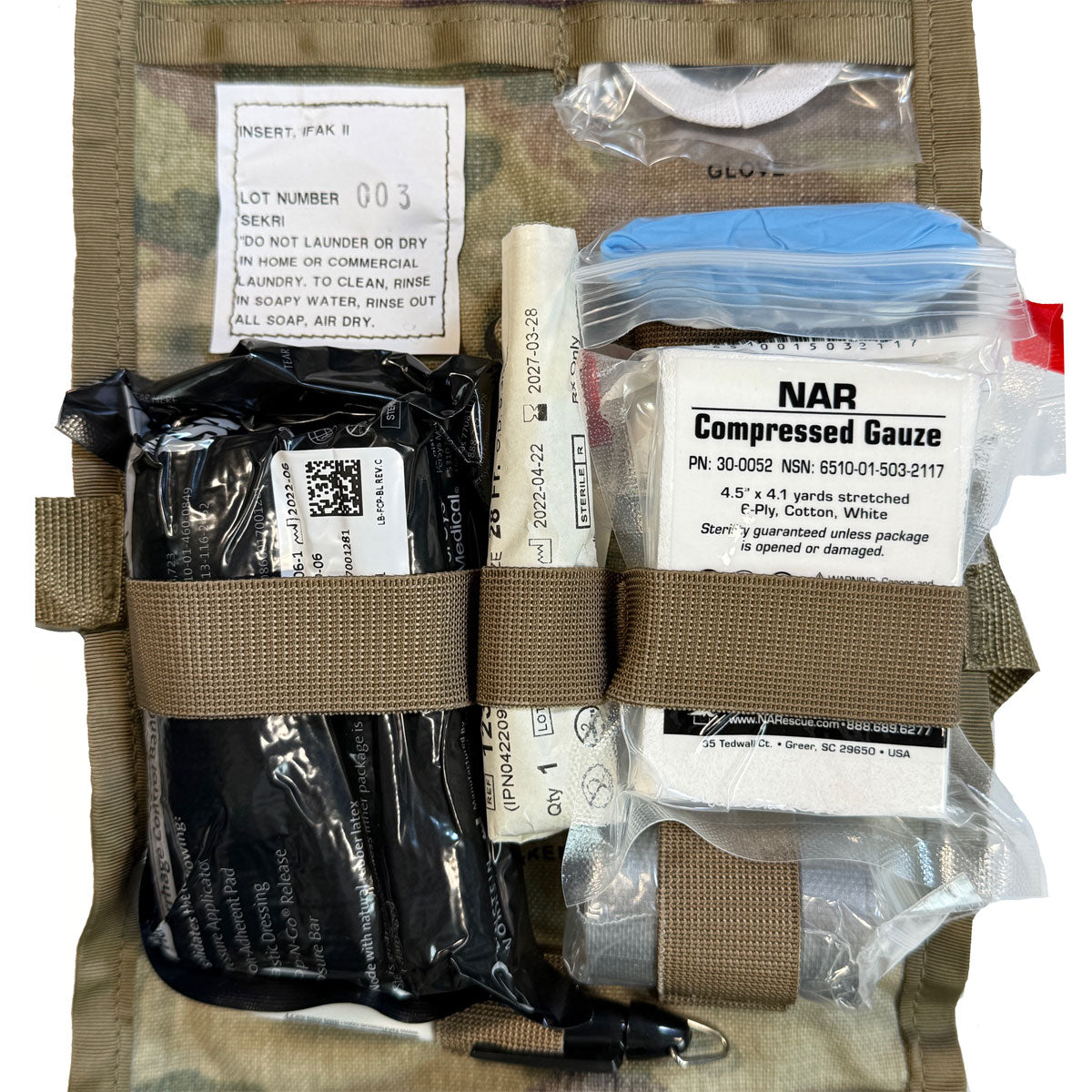 U.S. Army Improved First Aid Kit (IFAK)