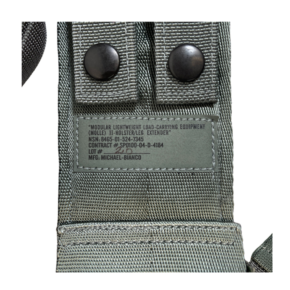 Holster Leg Extender - MOLLE II Holster/Leg Extender