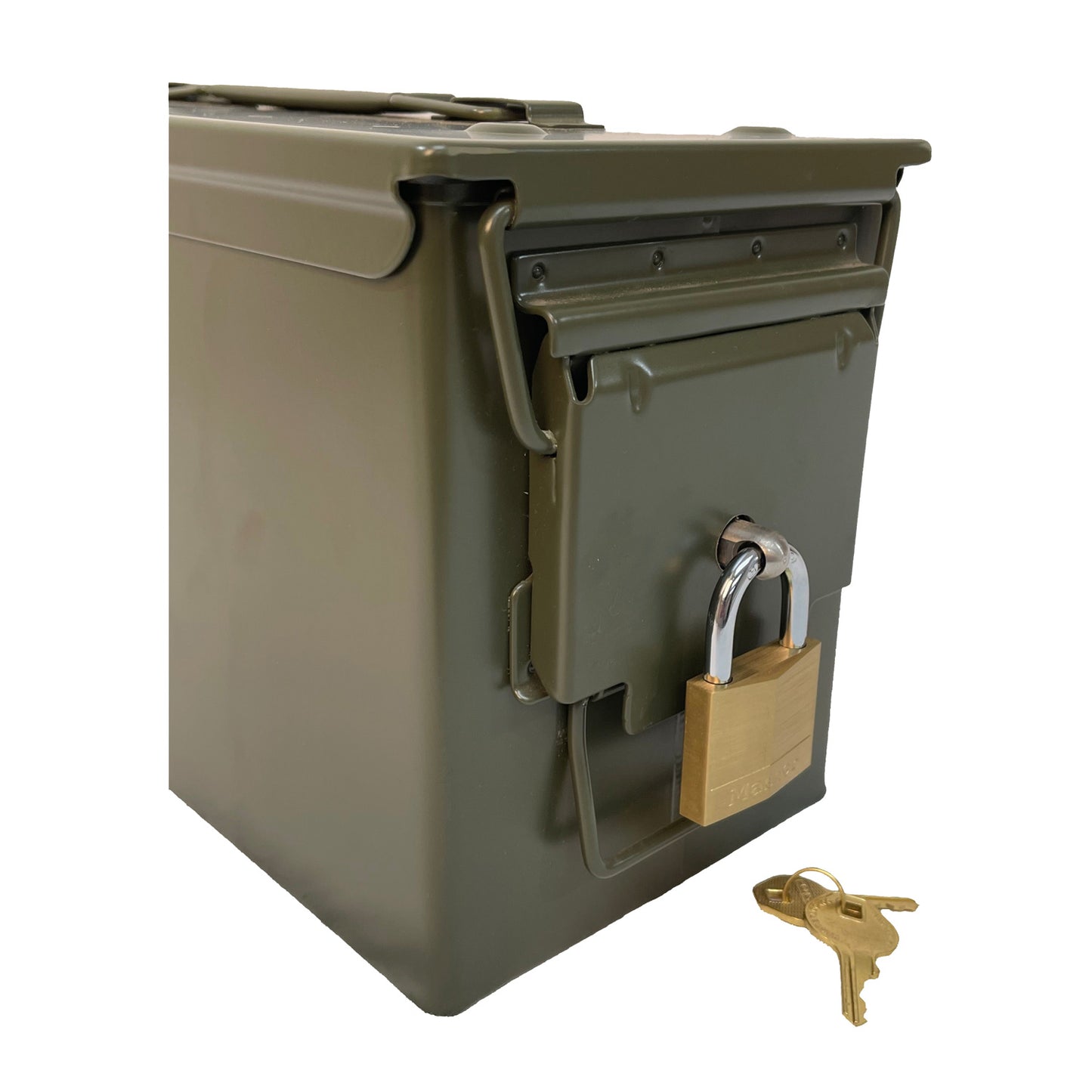 Ammo Can Locking Hardware Kit Made in the USA with keys