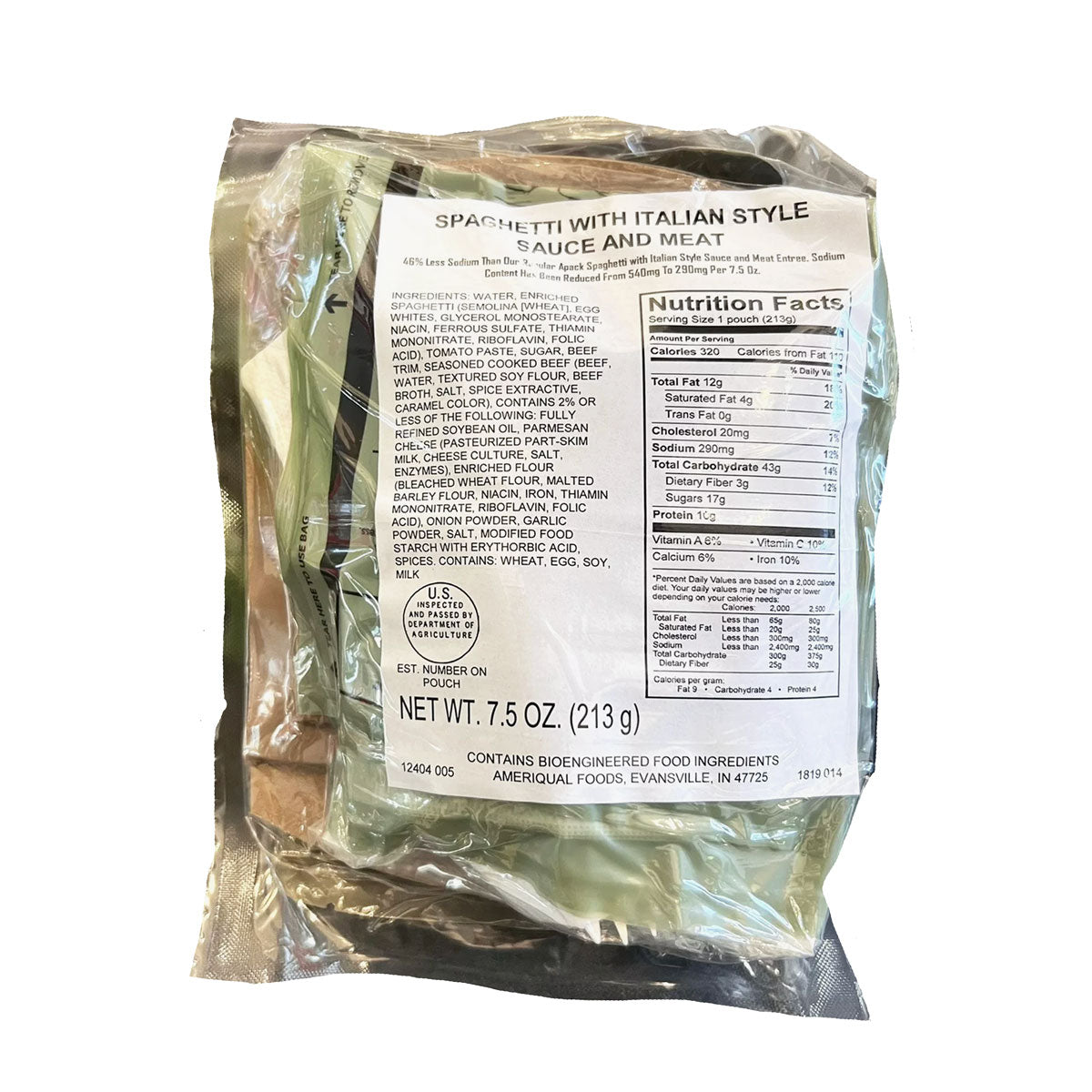 Ameriqual APack MRE (Meal Ready to Eat) Case 12 Meals | Ammo Can Man