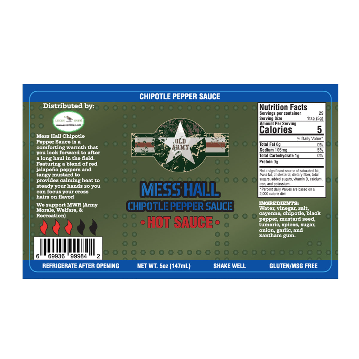 OLD ARMY - BBQ Sauce • Hot Sauce • Wing Sauce - Options!