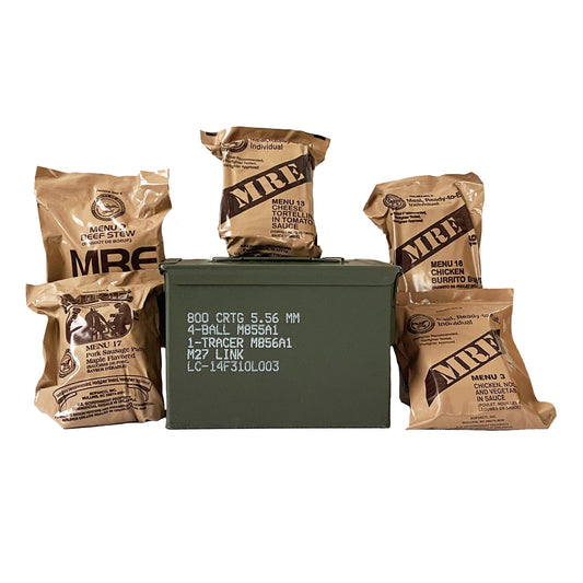 Mre 5 Pack and FAT 50 Ammo can