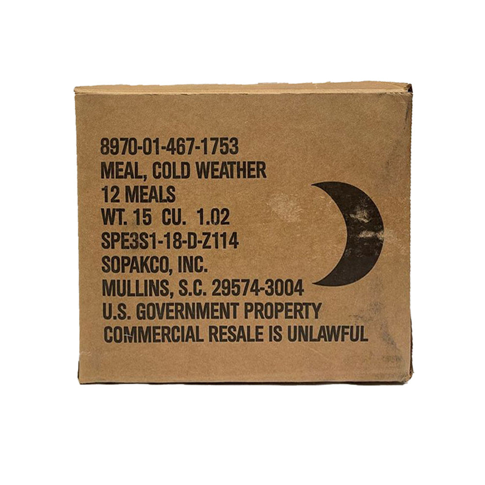 CASE A MILITARY MRE 2022 INSP DATE 12 MEALS MENU 1-12 CASE A MILITARY MRE 2022 INSP DATE 12 MEALS MENU 1-12