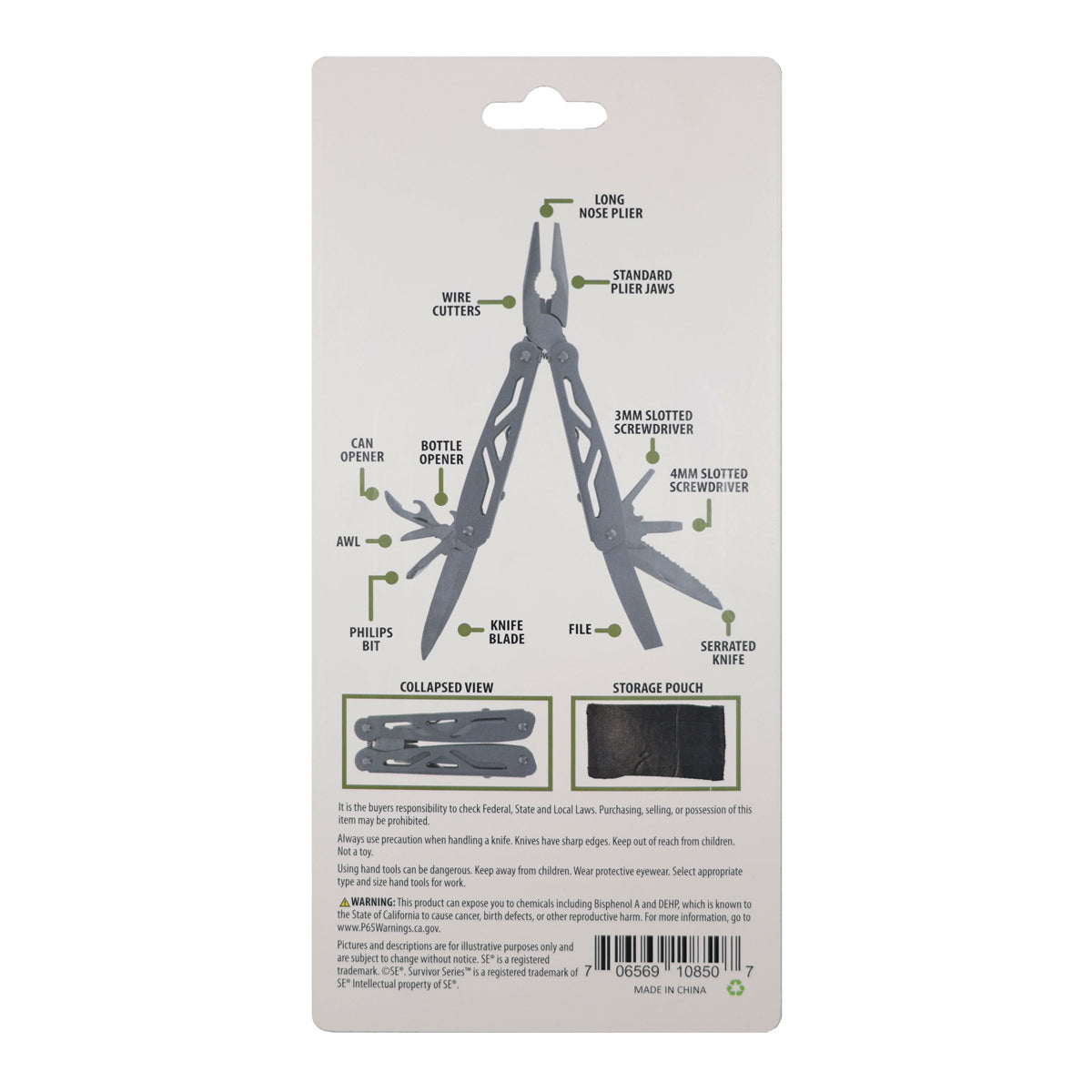 SONA ENTERPRISES 12-IN-1 Stainless Steel MULTI TOOL