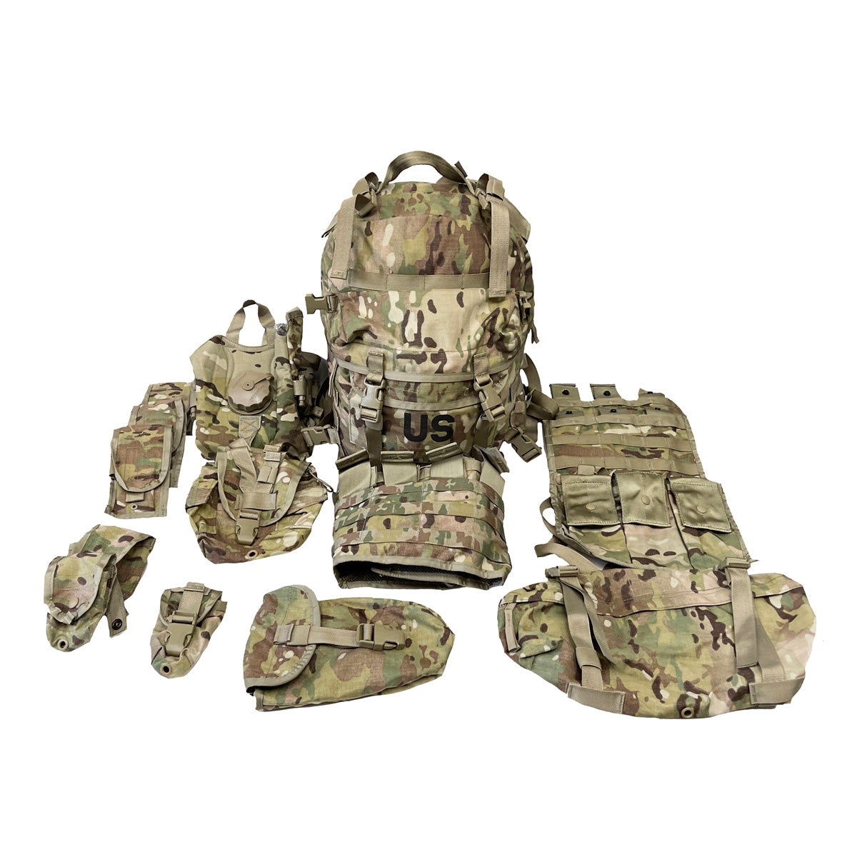 16pc Rifleman Kit MOLLE System OCP Complete Set USGI