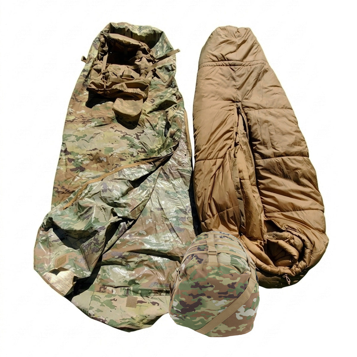 BAF Coyote 3-Season USMC Sleeping Bag OCP | Ammo Can Man