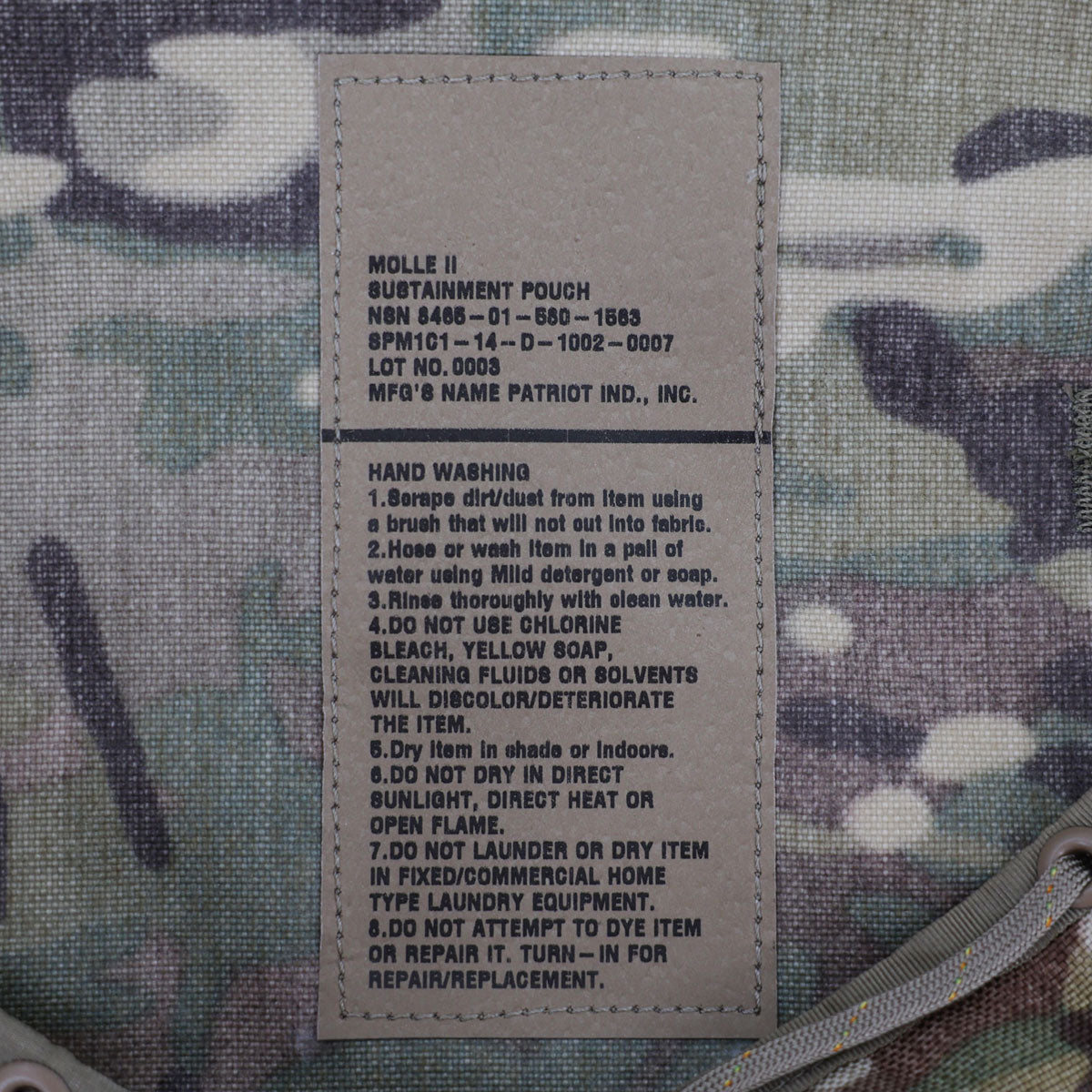 Genuine US Military Issue (USGI) MOLLE II OCP Sustainment Pouch
