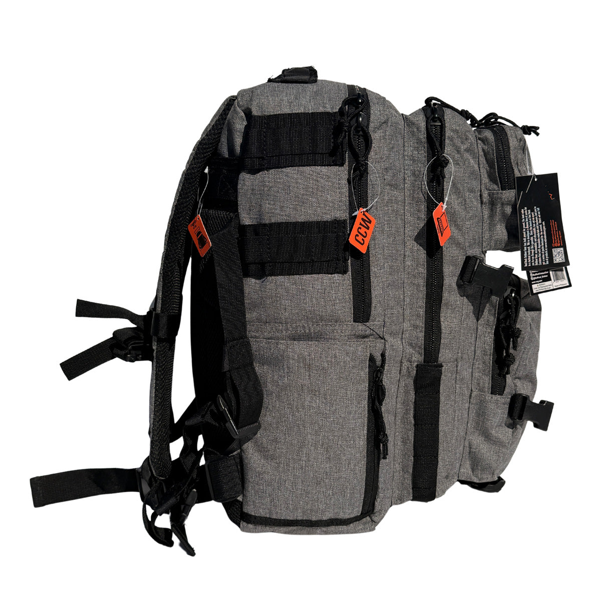 Red Rock Outdoor Gear Large Urban Assault Pack - Charcoal or Grey