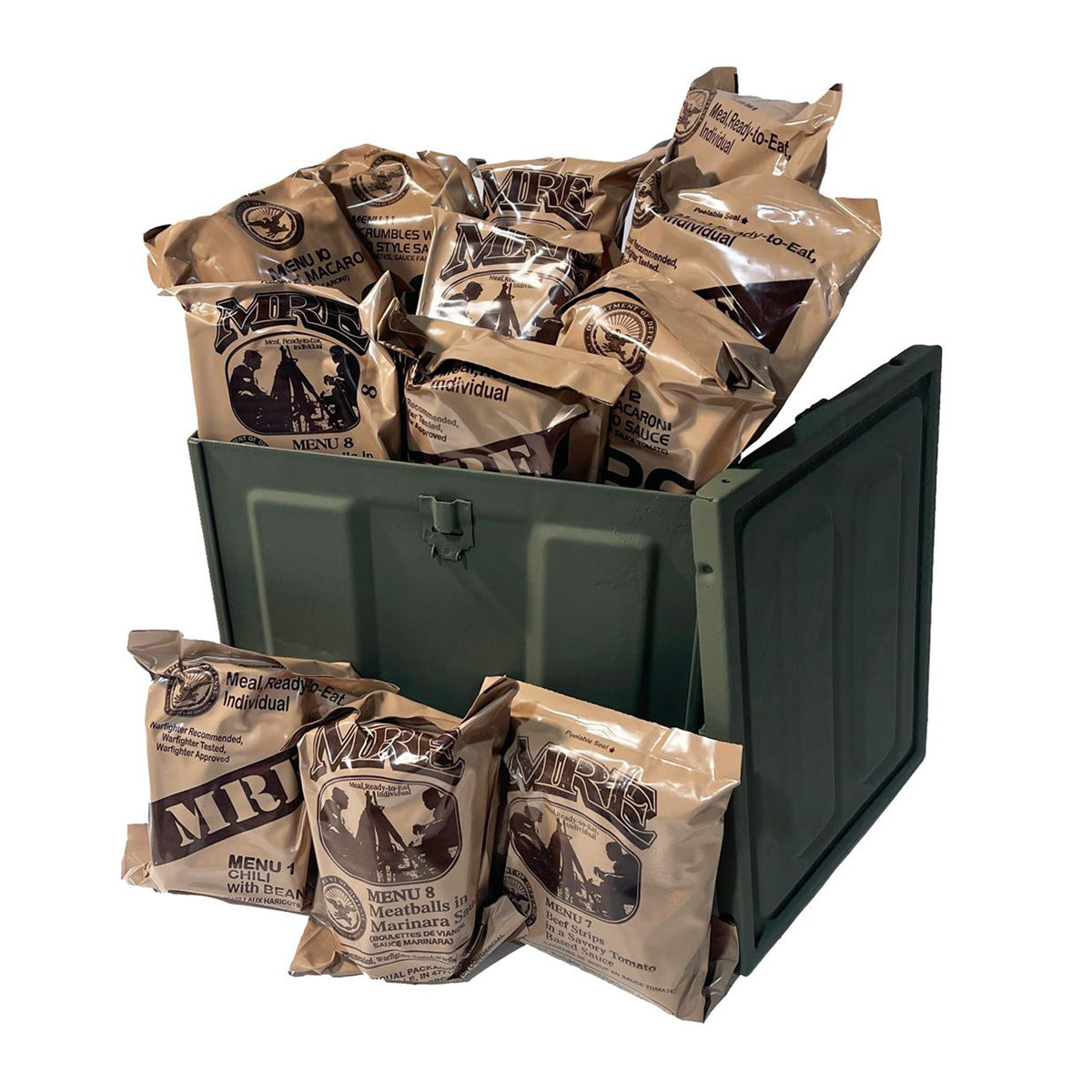 Fuze Can Military MRE Combo B Case