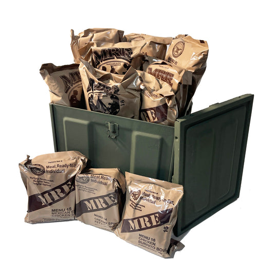 12 Fuze Ammo Can Storage Military Combo MRES