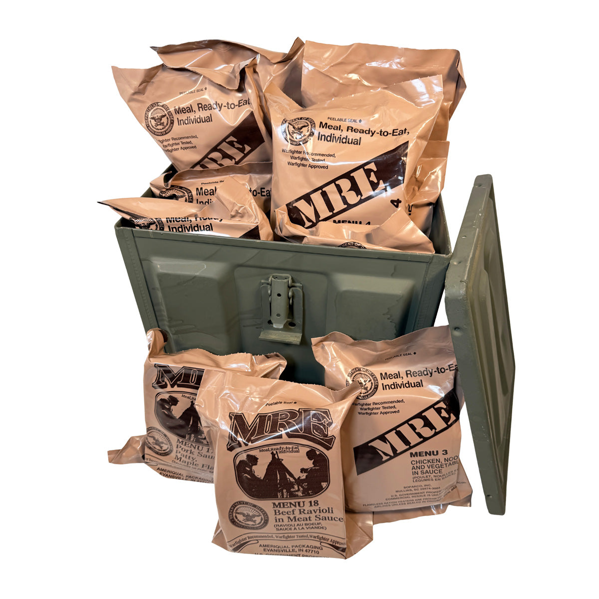 Fuze Can Military MRE Combo Random