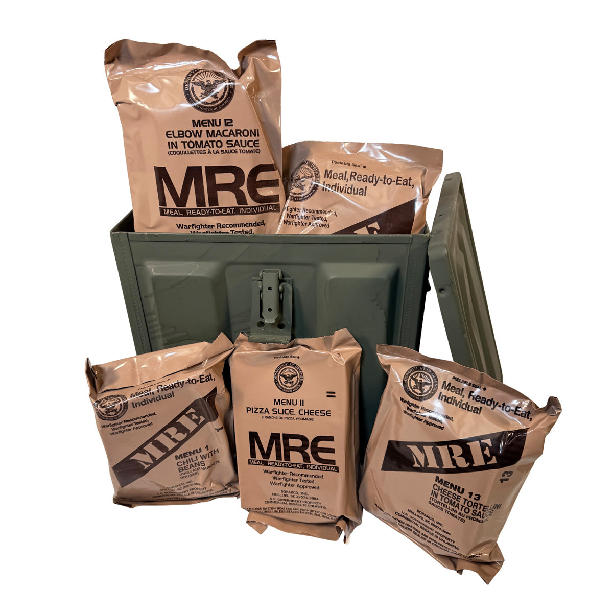 Fuze Can Military MRE Combo Veggie