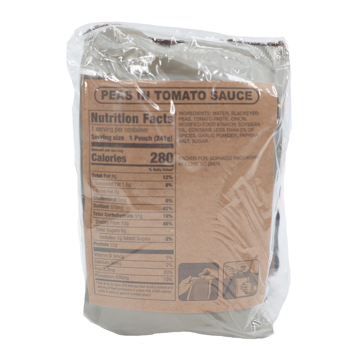 1 Case of 10 Survivor Daily Rations HDR Prepper Camp Hunting Survival