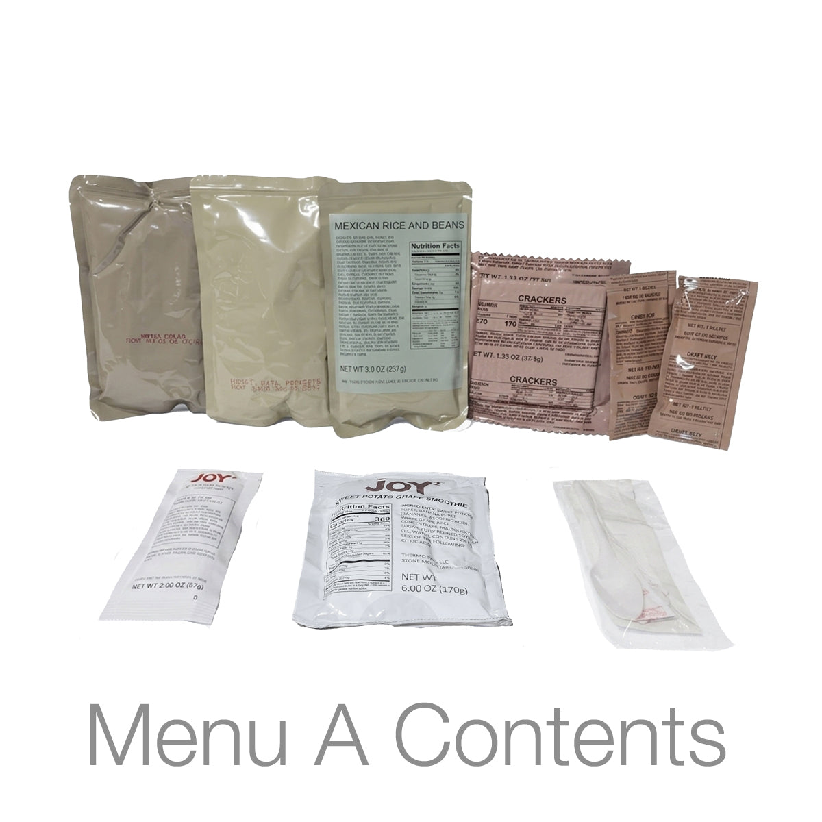 Survivor Daily Rations MRE Meals Ready to Eat