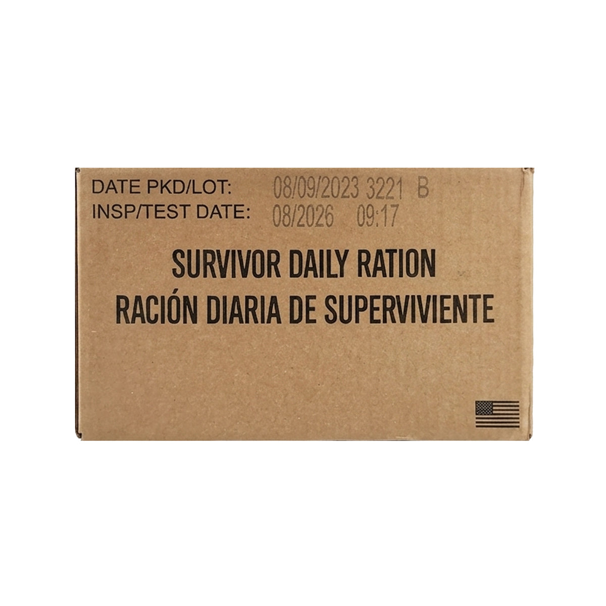 1 Case of 10 Survivor Daily Rations HDR Prepper Camp Hunting Survival