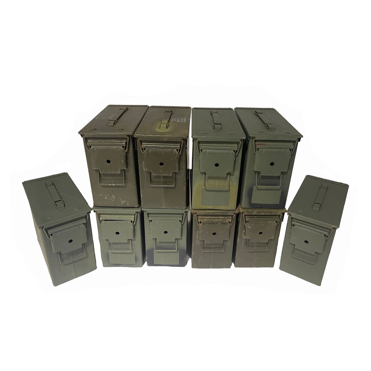 Tall 50 Cal Ammo Can Grade 2 Pack Options 1 - 24