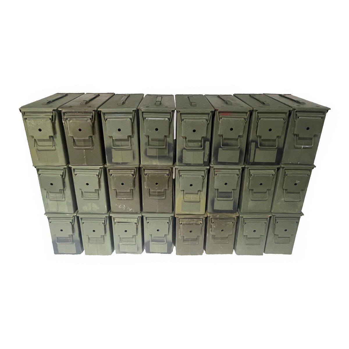 Tall 50 Cal Ammo Can Grade 2 Pack Options 1 - 24