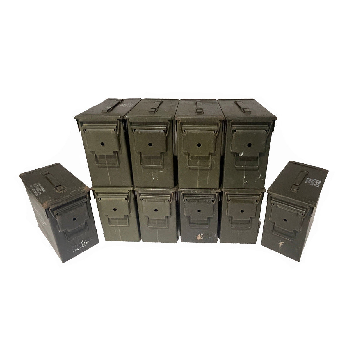 Tall 50 Cal Ammo Can Grade 1 Pack Options 1 - 24