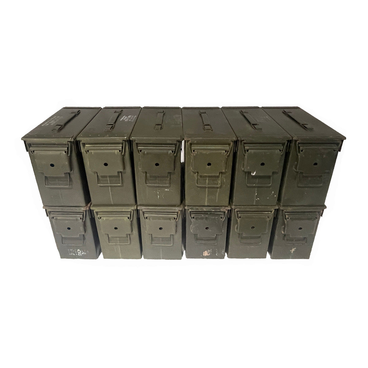 Tall 50 Cal Ammo Can Grade 1 Pack Options 1 - 24