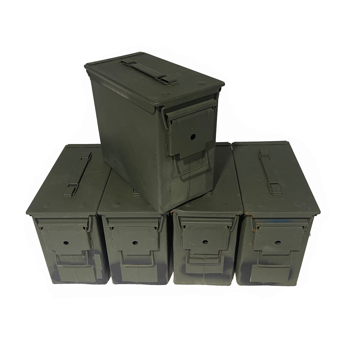 Tall 50 Cal Ammo Can Grade 1 Pack Options 1 - 24