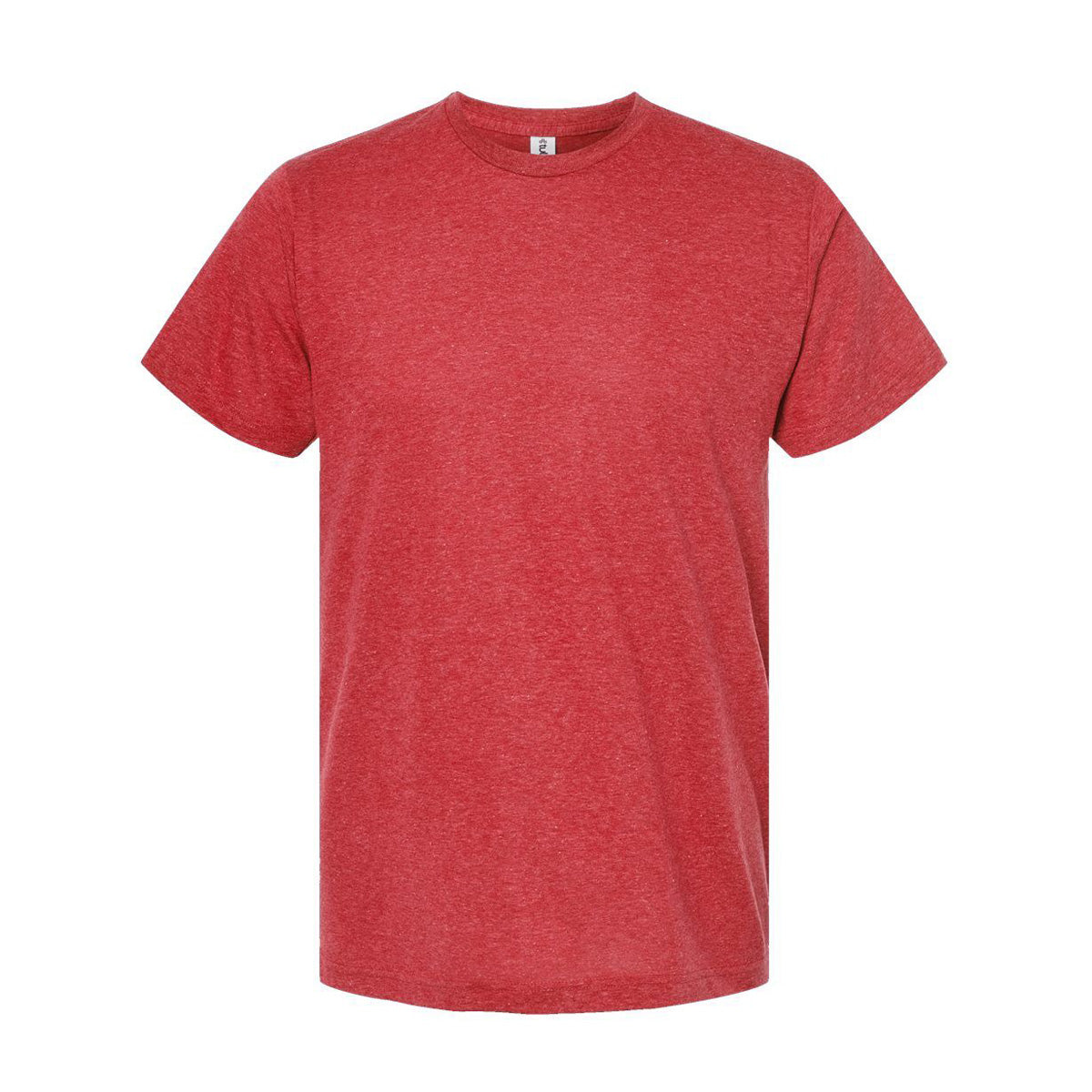 Personalized Tultex Printed T-Shirt - Heathered Red