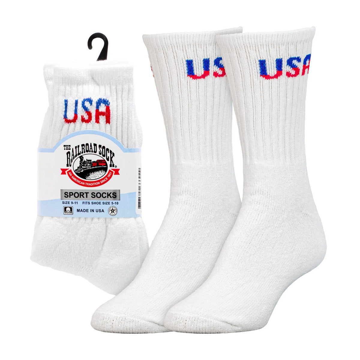 Patriotic USA Crew Socks